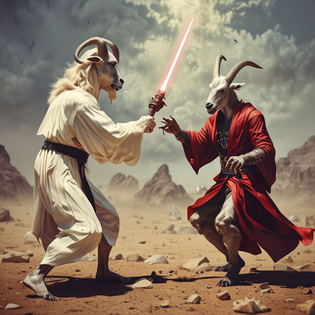 Epic battle for the universe